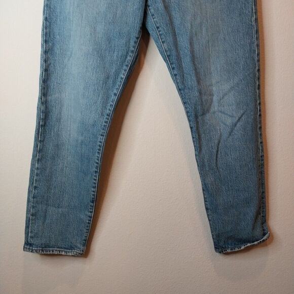 Levi's Jeans Wedgie Big E Buttonfly Women's Blue Denim Pants Size 31 - Picture 4 of 8